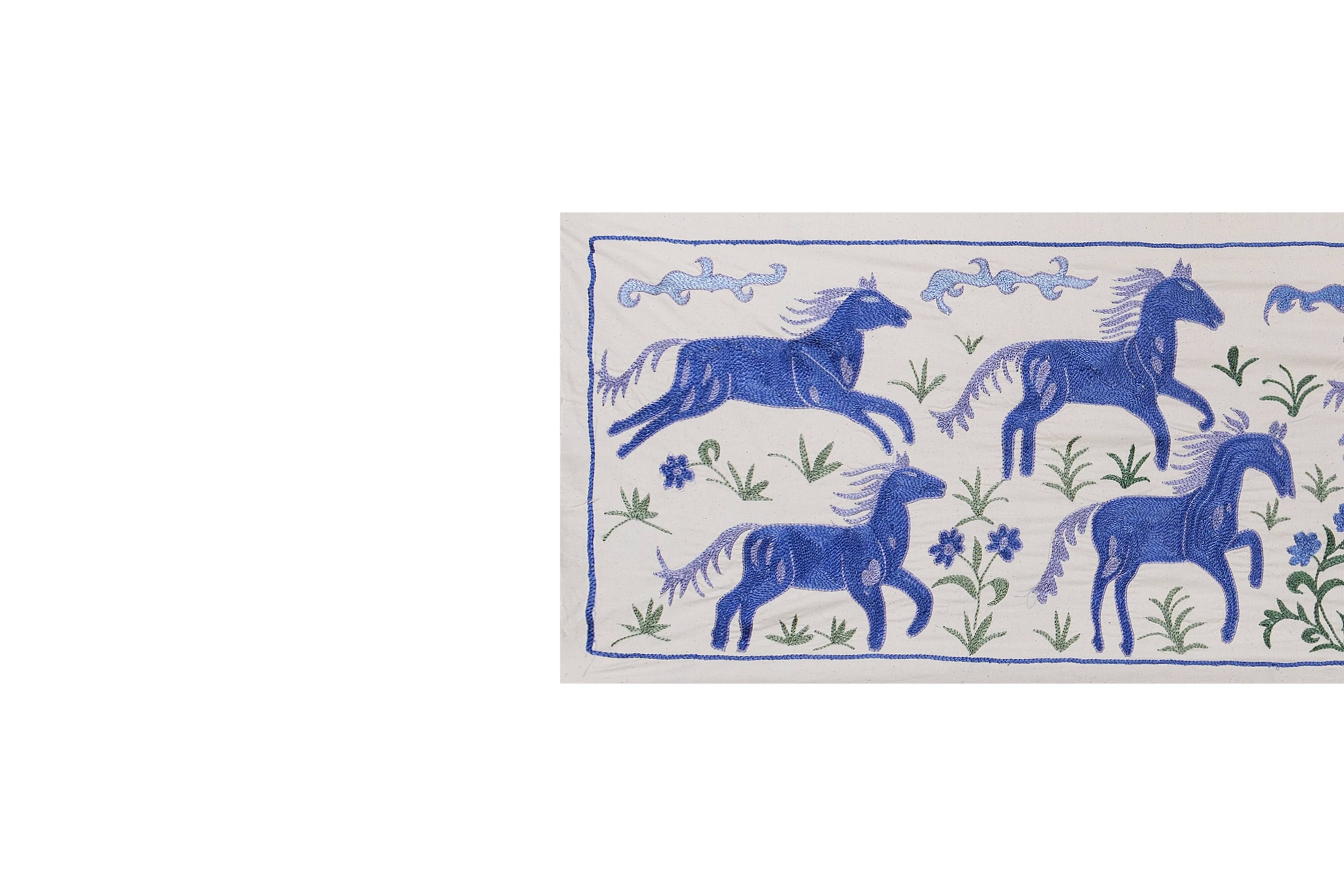 Tapis noué à la main, tapis turc vintage 49x152 cm
