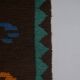 Vintage handmade Turkish rug 120x140 cm