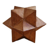 Sacndianve teak paperweight