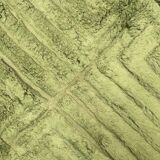 Moroccan Berber rug, Beni Ouarain, khaki green, 3.02 x 2.12 m