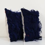 Set of 2 vintage Turkish cushion covers 41x41 cm