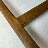 Oak work table, 1850