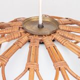 Rattan pendant light