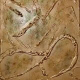 GOLD LOLLIPOP - J.VENDÔME - Unique contemporary abstract painting