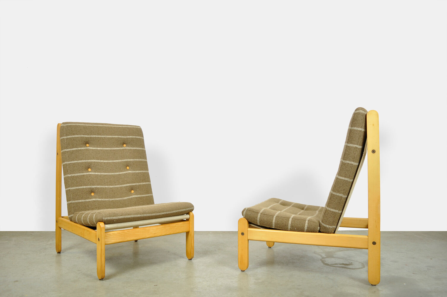 Armchairs by Bernt Petersen for Schiang Furniture, Denmark 1960s