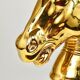 Sculptural Hollywood Regency table lamp in the shape of a horse from the 1970s.