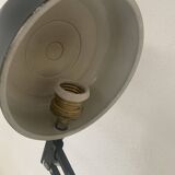 Vintage 1950s industrial black desk lamp - 35 cm