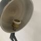 Vintage 1950s industrial black desk lamp - 35 cm