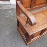 Banc coffre en chêne