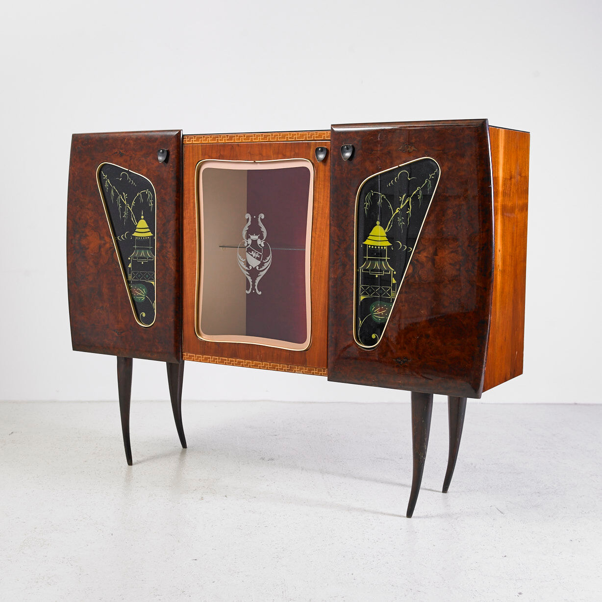 Italian walnut cupboard