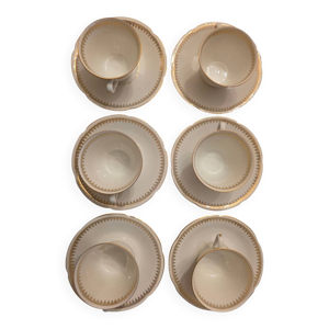 Service à café en porcelaine - sologne