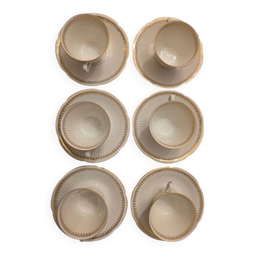 Sologne porcelain coffee service – L'Archevêque 7 model