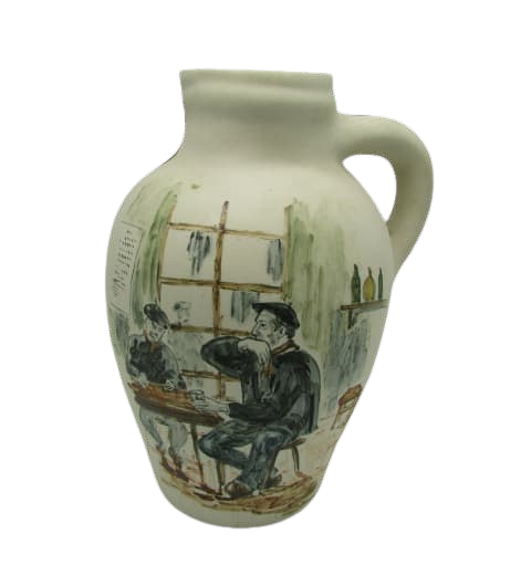 Jug pottery Cazalas bistro décor