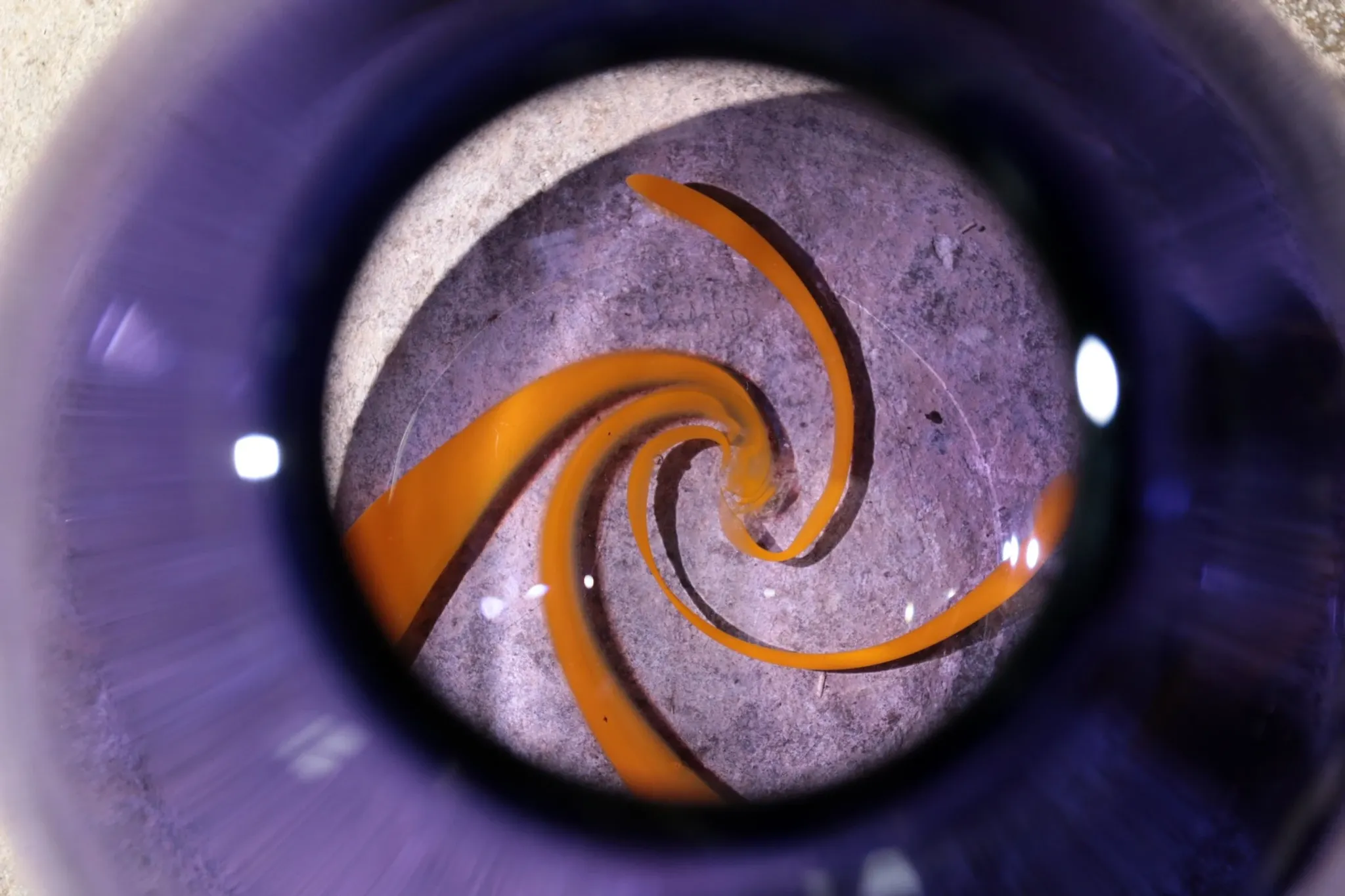 Unica thick-walled vase Roel Olivier Leerdam glass