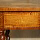 William & Mary antique marquetry drawer desk in Seaweed style.
