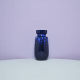 vintage blue shiny West Germany vase Scheurich