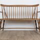 Bench, vintage bench in solid wood