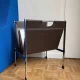 Chrome magazine rack