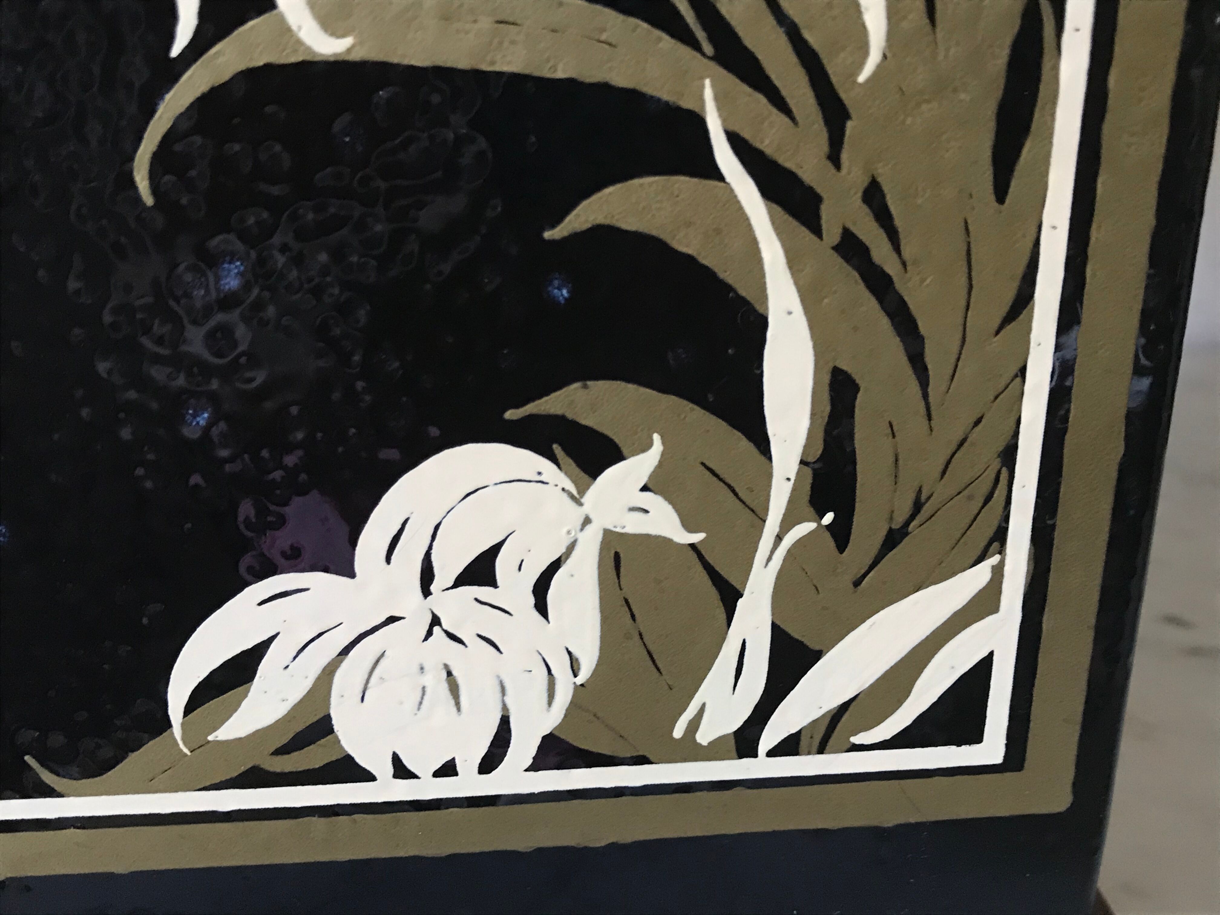 Vintage ceramic lamp