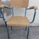Pair of schoolmaster's chairs