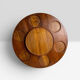 Teak rotating tray Denmark 1970