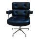 Italian leather desk chair