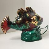 Lampe poisson Vallauris