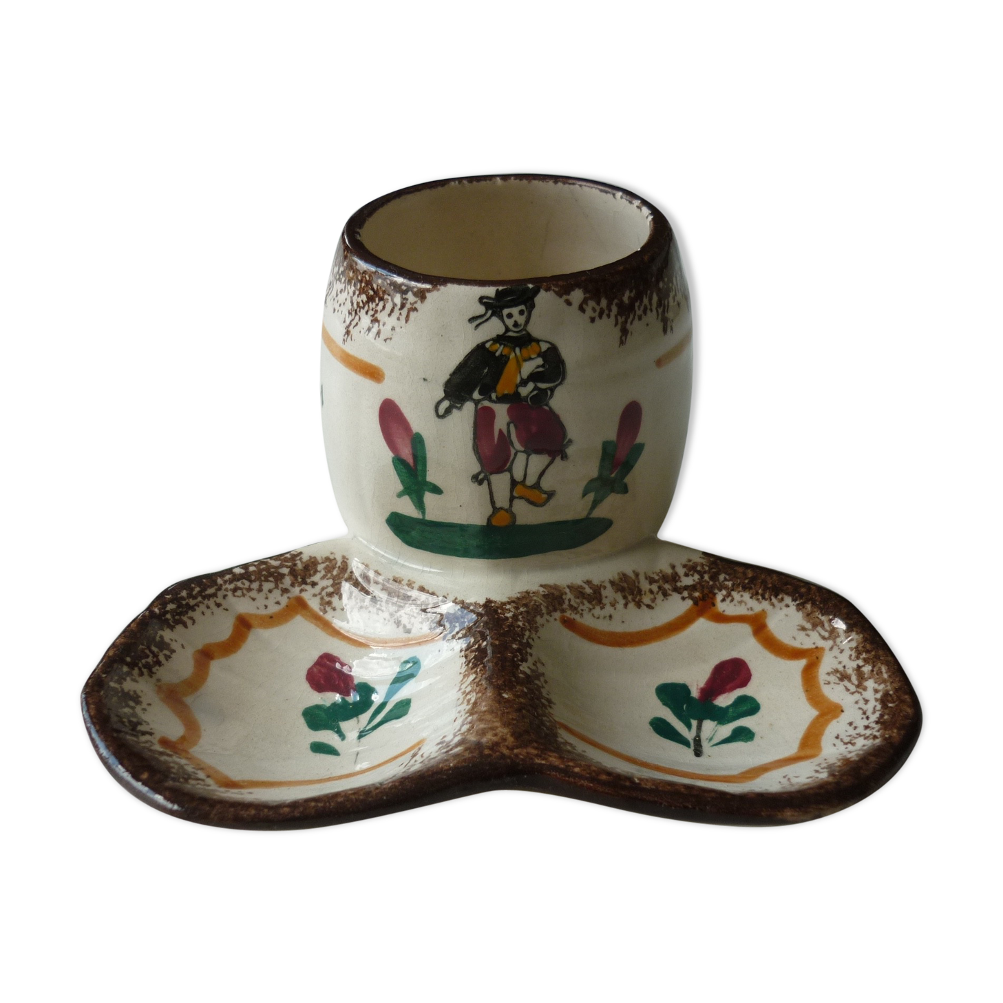 Ancient salt salt shaker - Breton