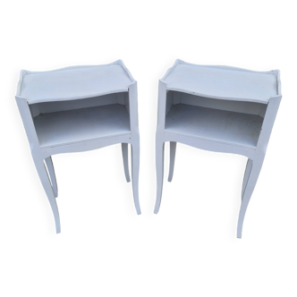Paire de tables de chevet
