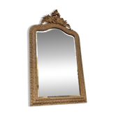 Gilded Mirror with Pediment, 1890