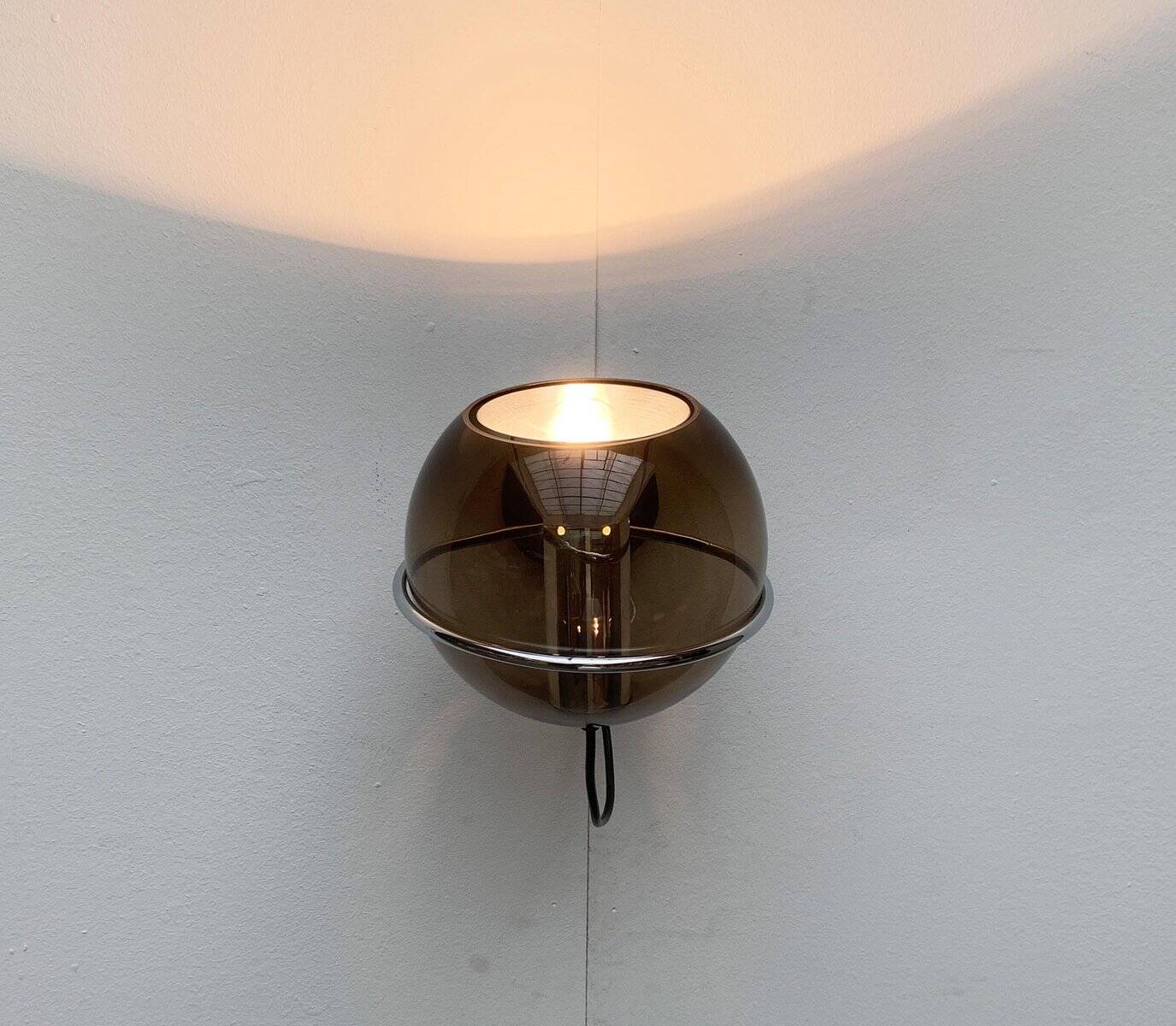 Neo-retro wall sconces from the Dutch space age by Frank Ligtelijn for Raak, set of 2.