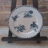 6 Sarreguemines plates