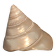 Troca shell decoration 8cm polished pearly Trocca Trochus decoration sea beach vintage old
