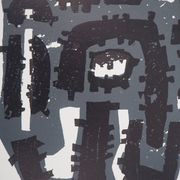 Raoul ubac: composition - original woodcut