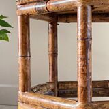 Vintage bamboo coffee table