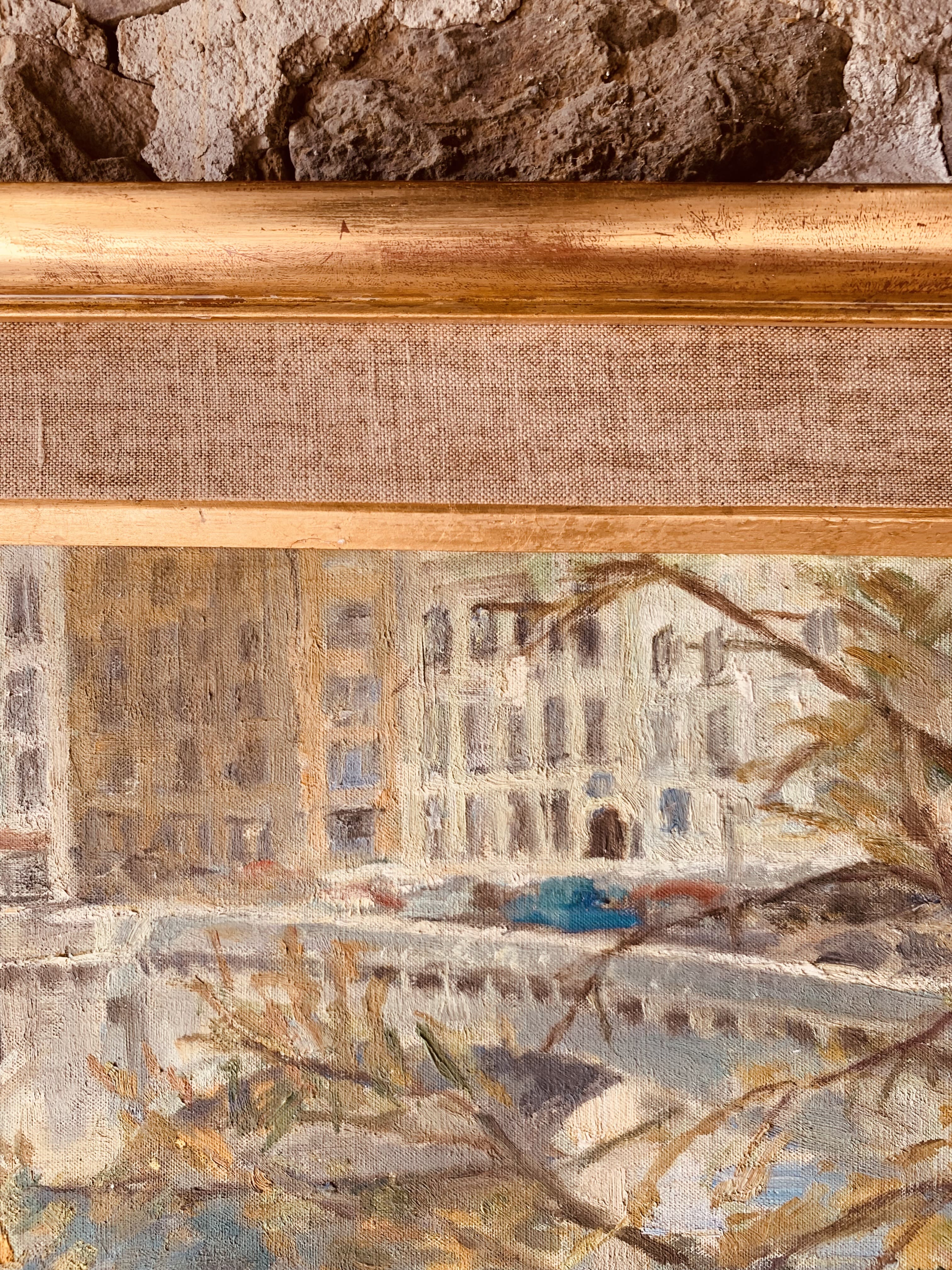 Tableau de René Levrel - « Pont de la Tournelle »