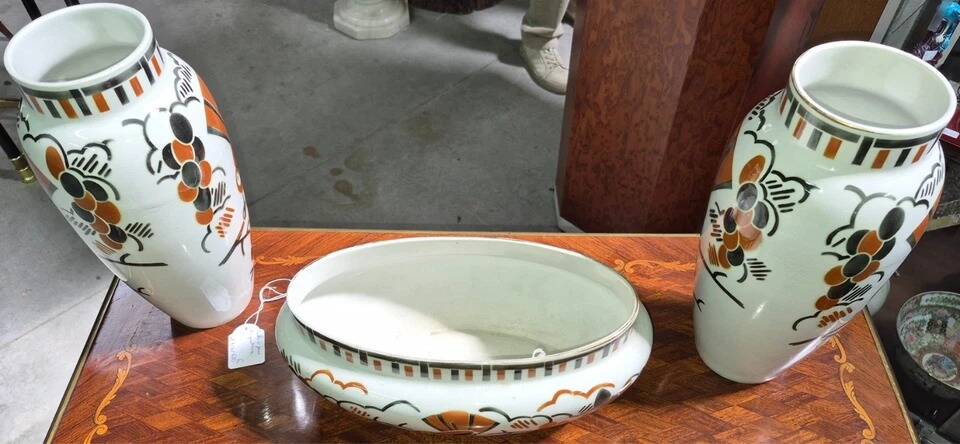 Lunéville earthenware (Keller & Guérin) – Art Deco – 20th century