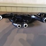 Art deco ceramic panther