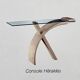 Console Herakles en Travertin 1995