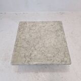 Italian Carrara Marble Coffee Table, 1980s