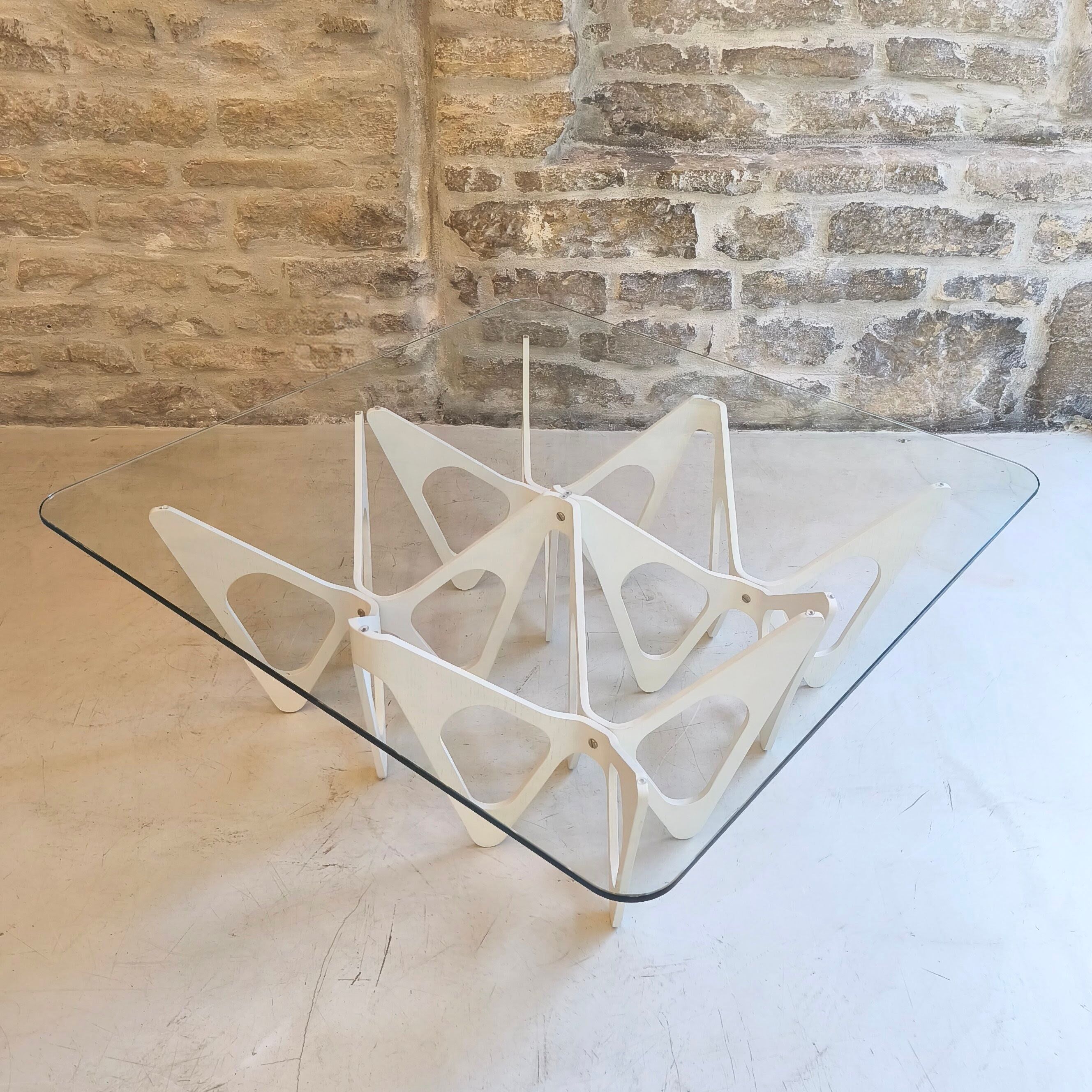 Table basse Butterfly, design Alexander Taylor, Zanotta