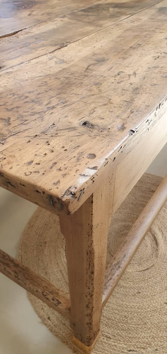 Antique farmhouse table