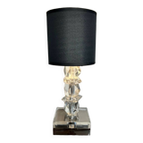 Art deco crystal lamp