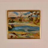 Serene landscape by E. O. Jonza