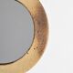 Glazed stoneware mirror, France, circa 1970