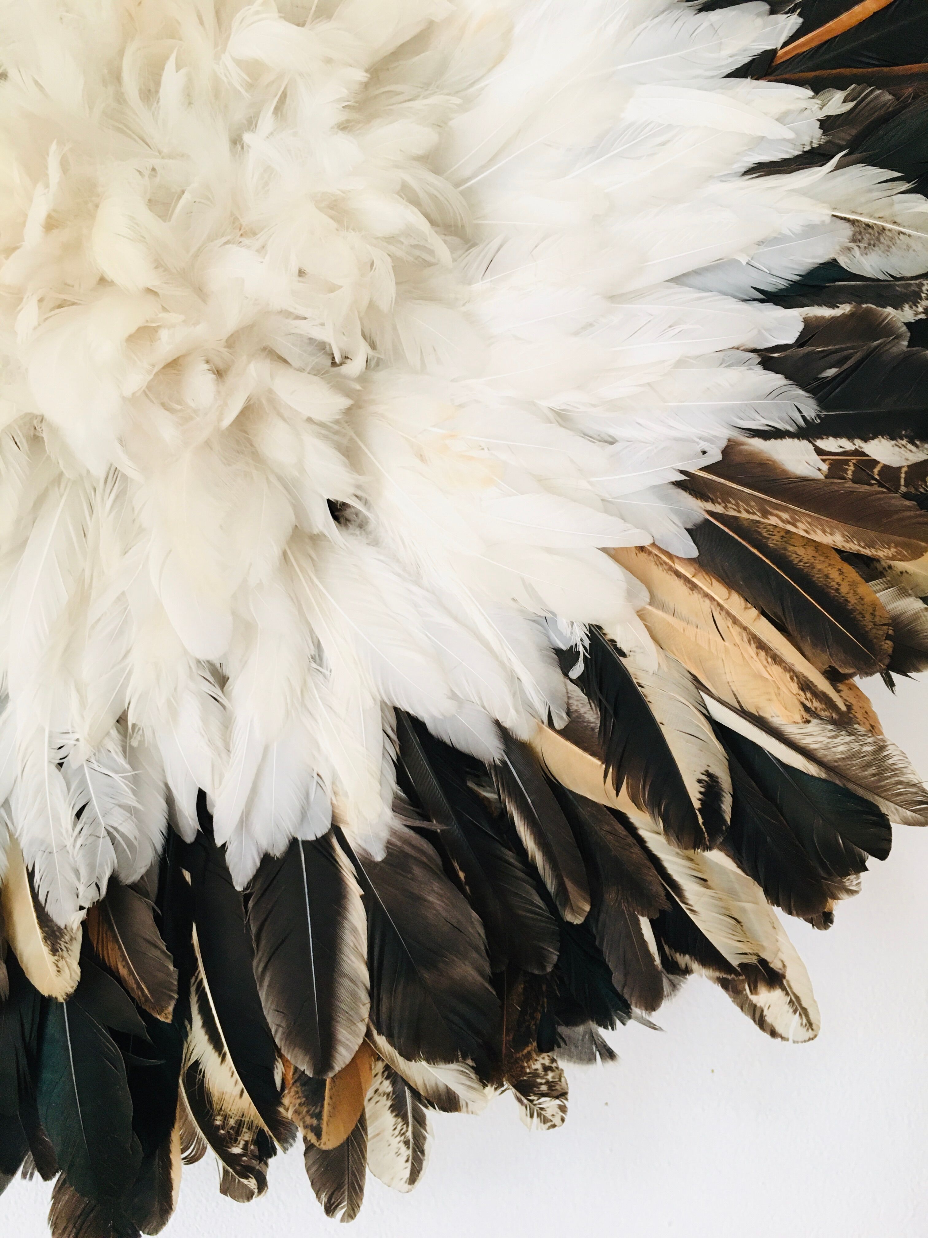 Jujuhat white black 55 cm