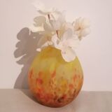 Vase pâte de verre 1930