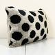 Coussin Ikat velours