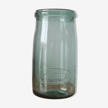 Solid bluish jar 1L