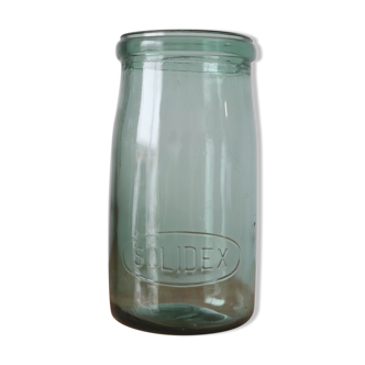 Solid bluish jar 1L